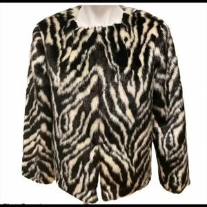 Catherine Malandrino FauxFur jacket